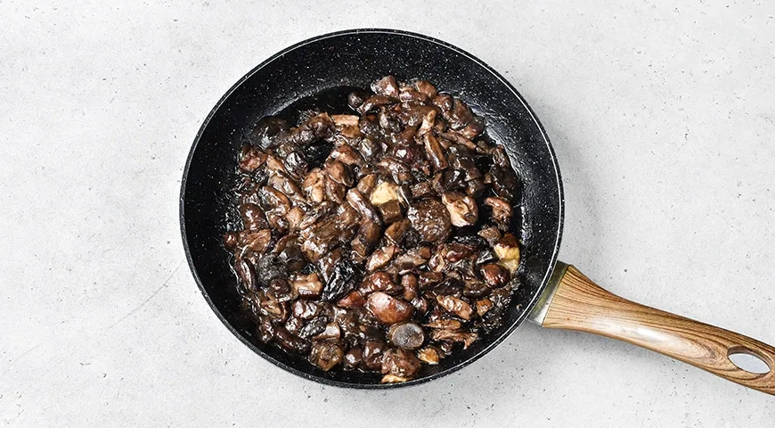 Грибной суп с мясом: шаг 5