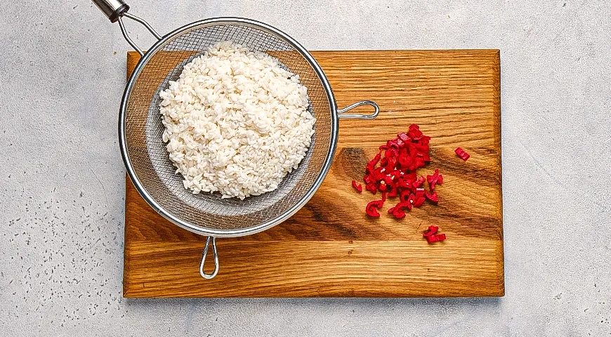 Харчо с орехами и ткемали: шаг 5