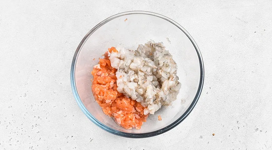 Хинкали с креветками: шаг 5