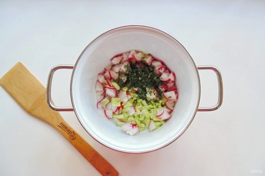 Шаг 5: Холодный латышский суп