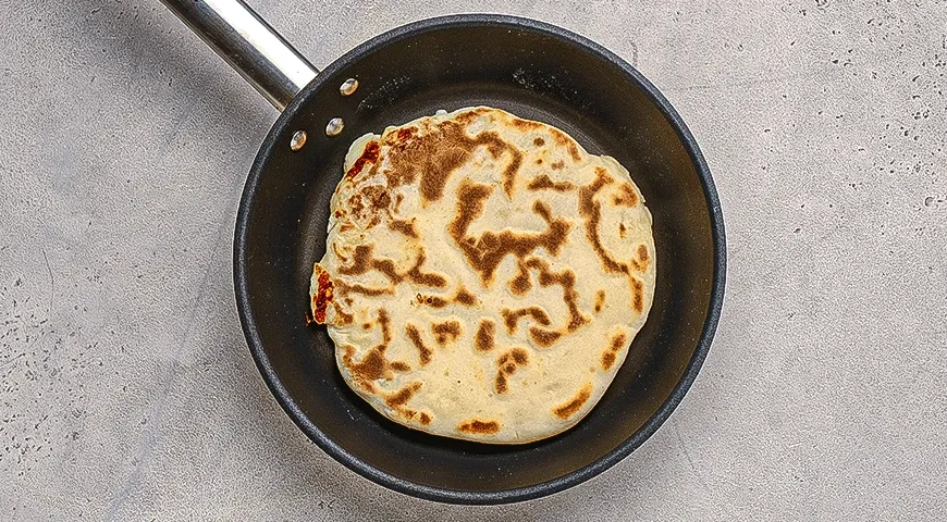 Хычины с сыром и картофелем: шаг 5