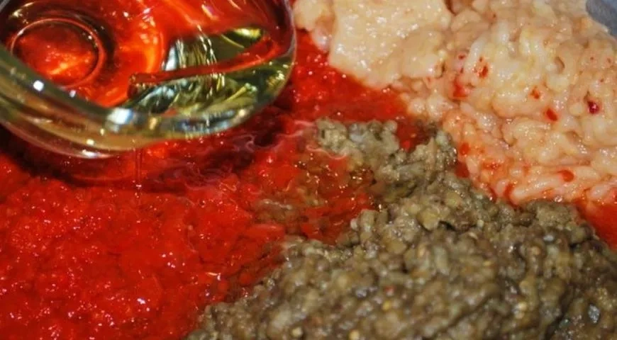 Икра из запеченных яблок и овощей: шаг 5