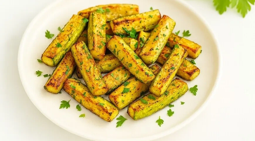 Кабачки в аэрогриле: шаг 5