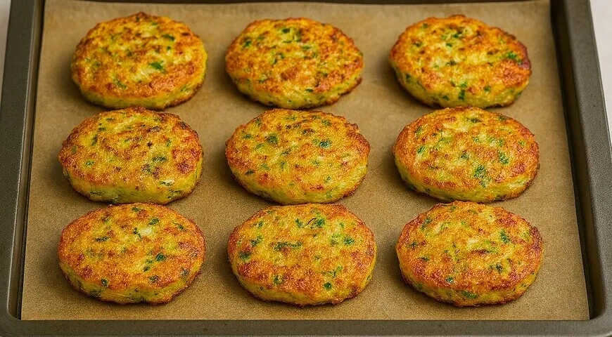 Кабачково-куриные оладьи: шаг 5