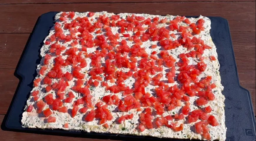 Кабачковый рулет: шаг 5