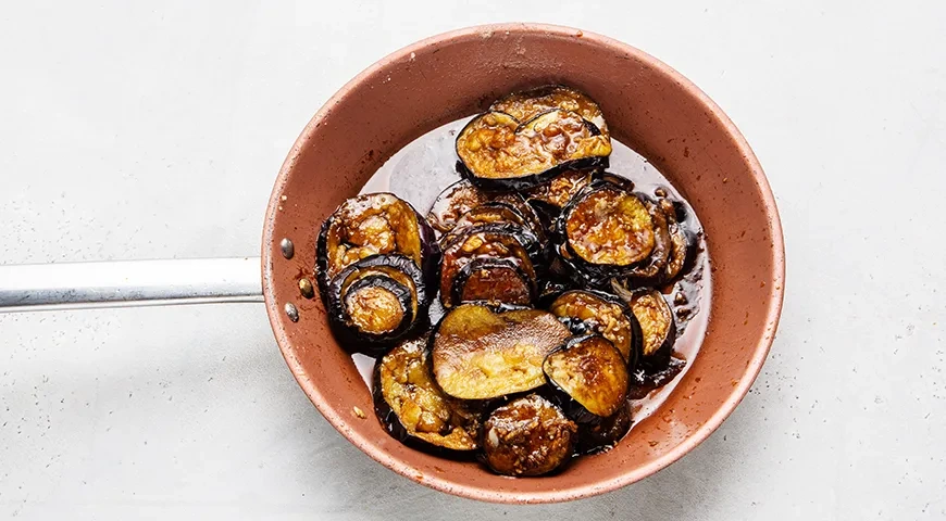 Карамелизированные баклажаны: шаг 5