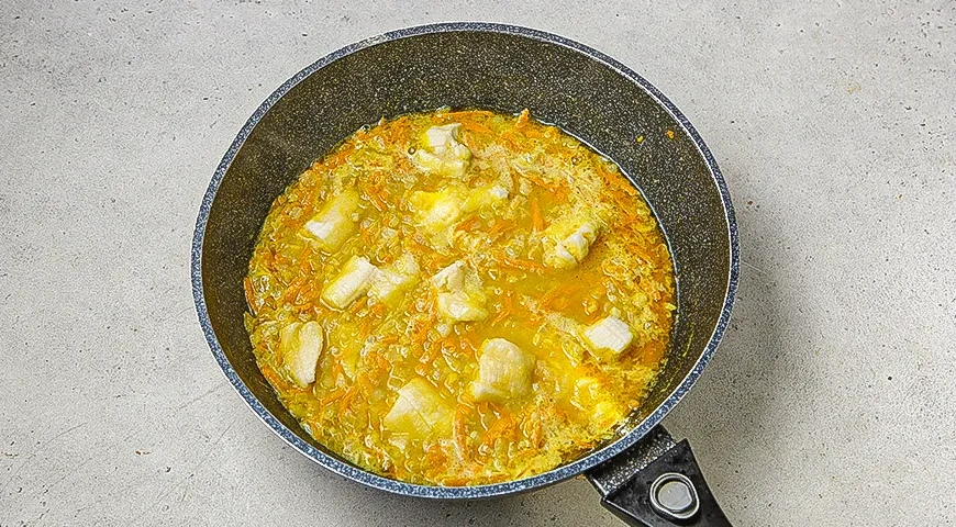 Карри с говядиной и бананом по-японски: шаг 5