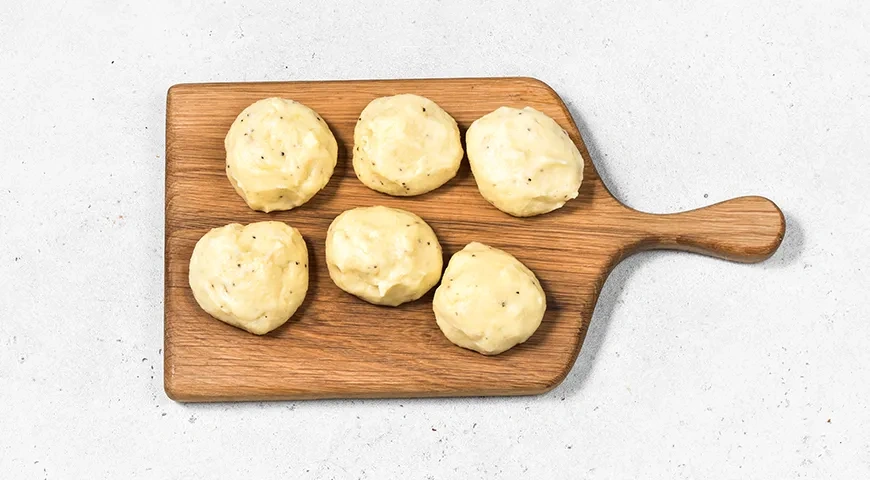 Картофельные шарики из пюре: шаг 5