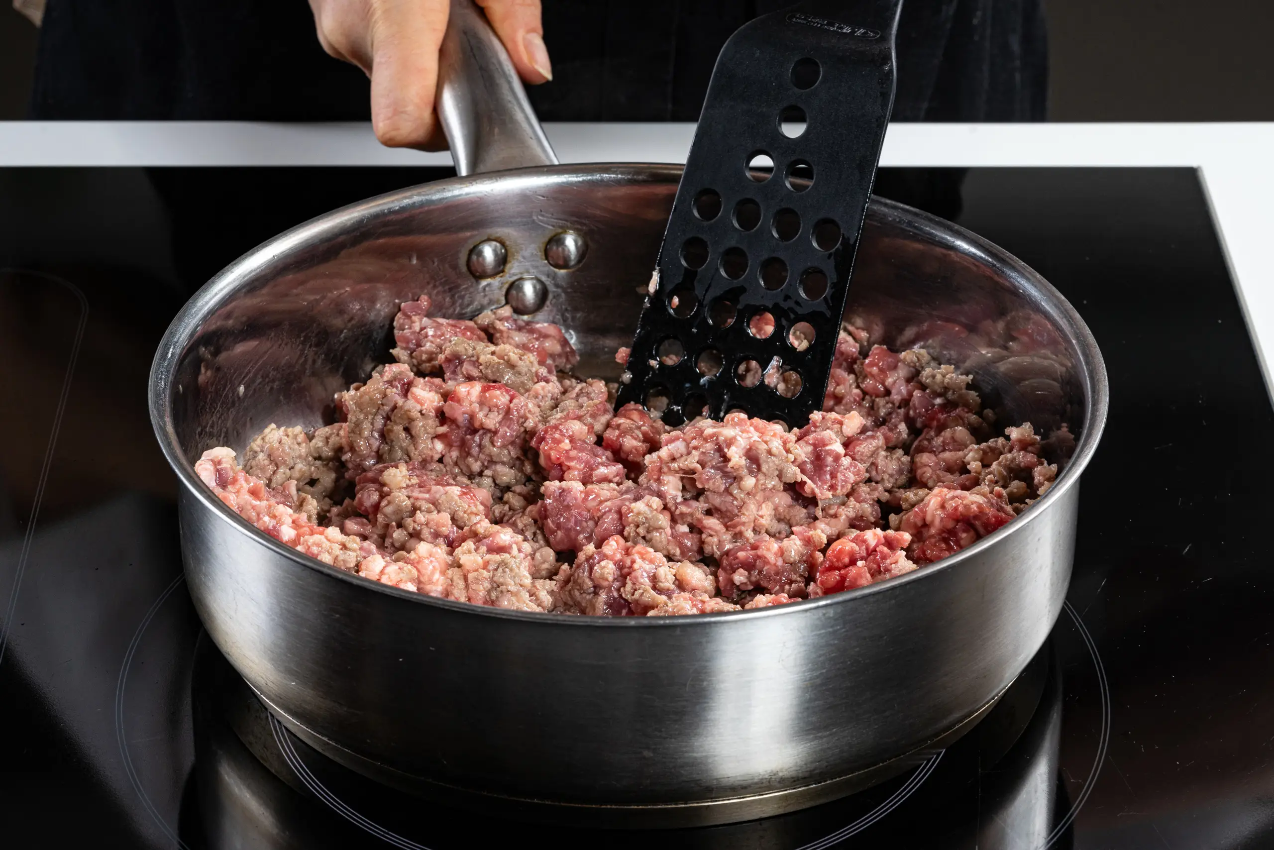 Шаг 5: Картошка с фаршем и сыром в духовке