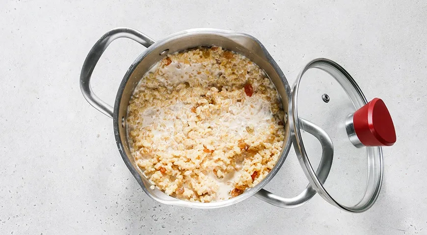 Каша из булгура на молоке: шаг 5