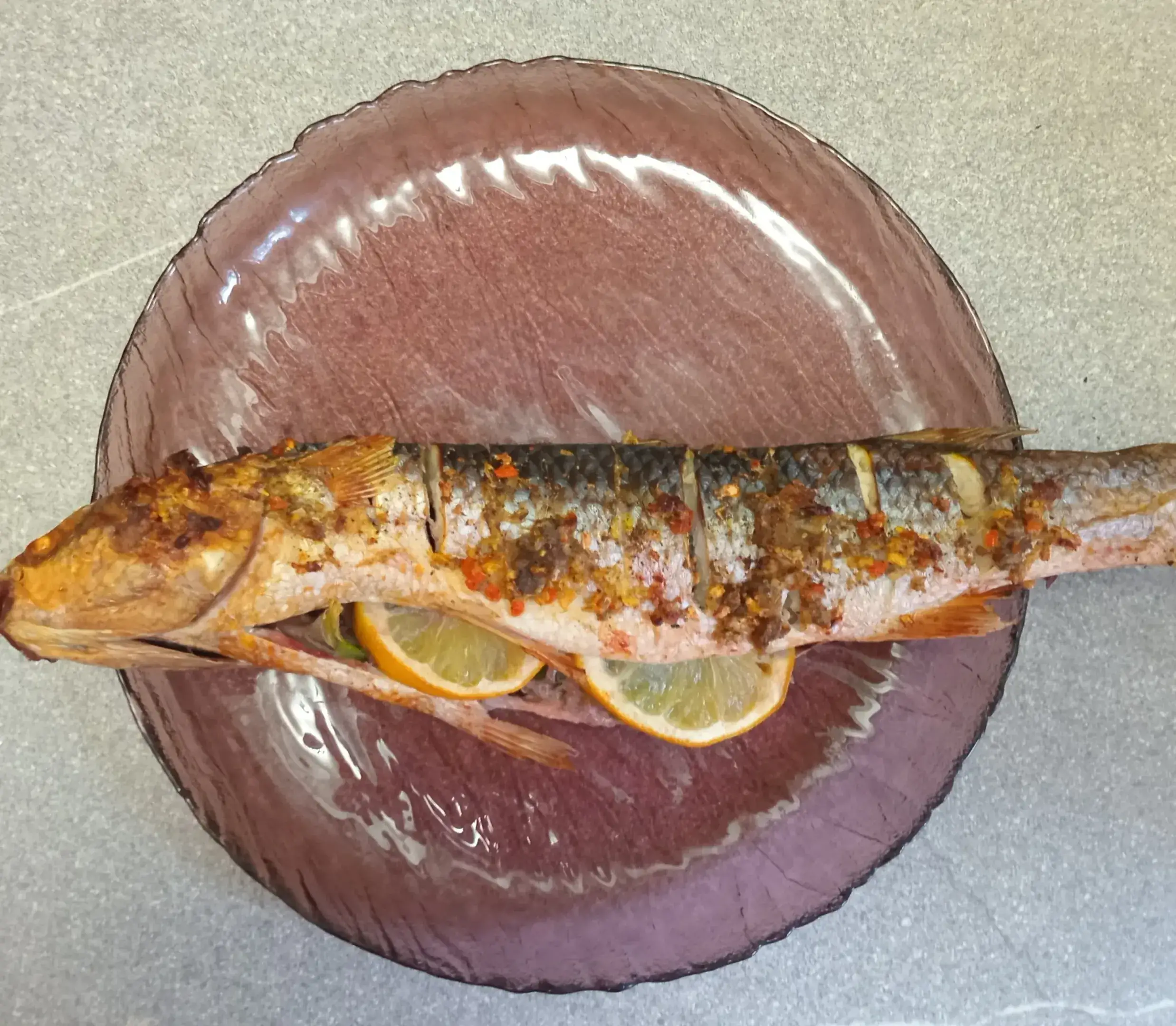 Кефаль запечённая с лимоном: шаг 5