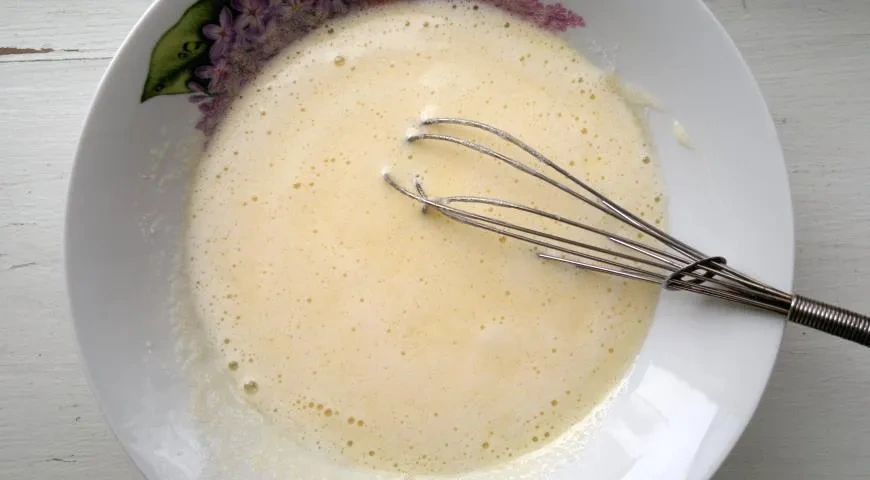 Кекс с апельсином, клюквой и сырным кремом: шаг 5