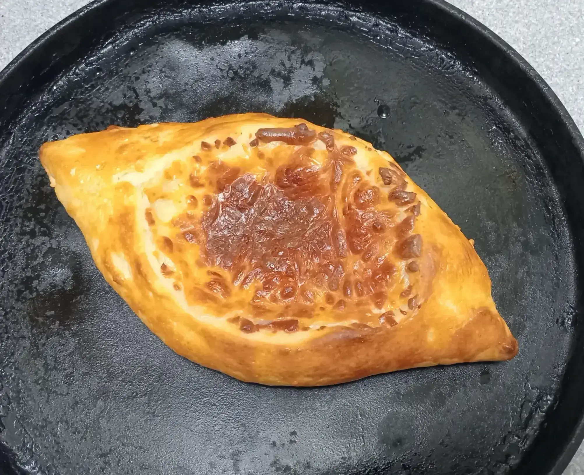 Хачапури по-аджарски: шаг 5