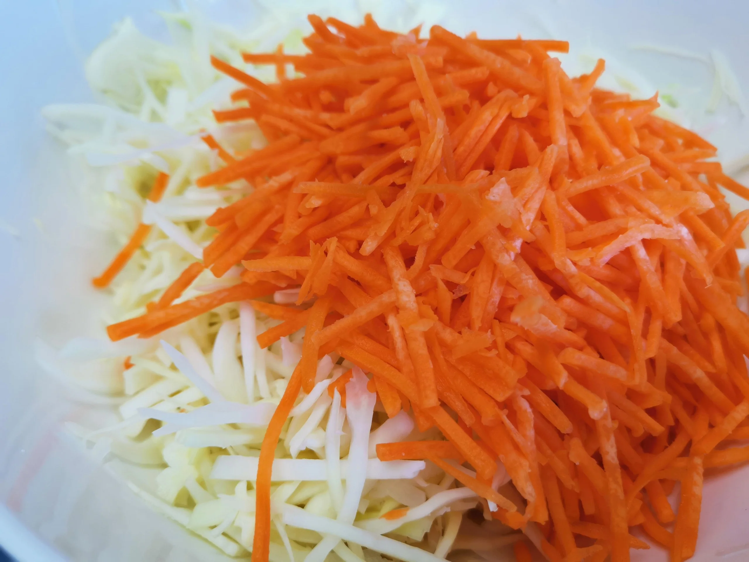 Шаг 5: Классический капустный салат коул слоу