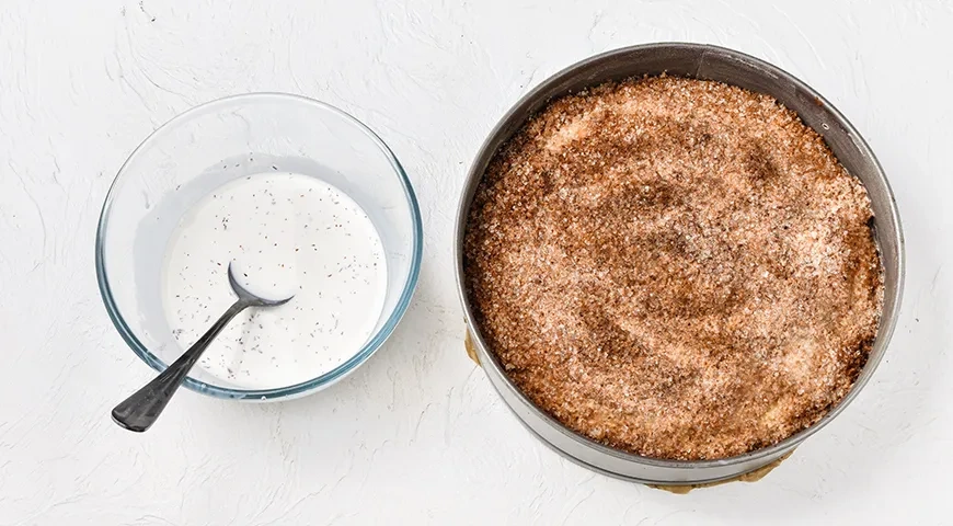 Кокосовый пирог на кефире со сливками: шаг 5