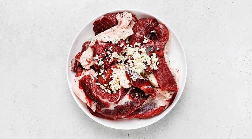 Конская колбаса казы: шаг 5