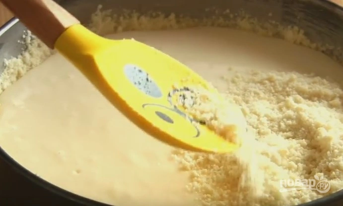 Шаг 5: Королевская ватрушка пирог с творогом