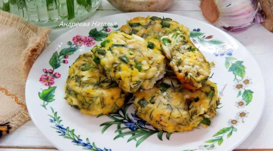 Котлетки из вареных яиц с зеленью: шаг 5