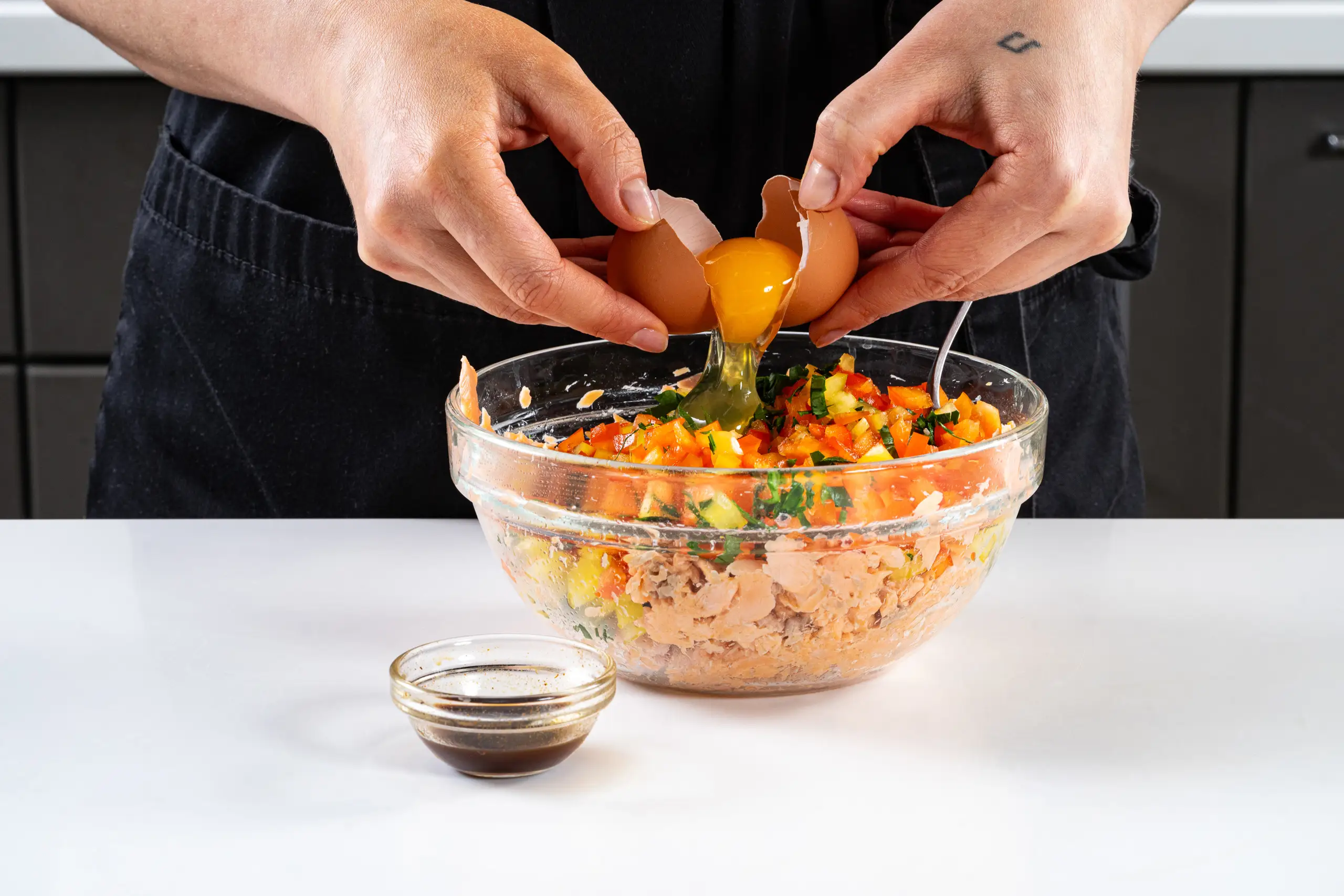 Шаг 5: Крокеты из форели в аэрогриле