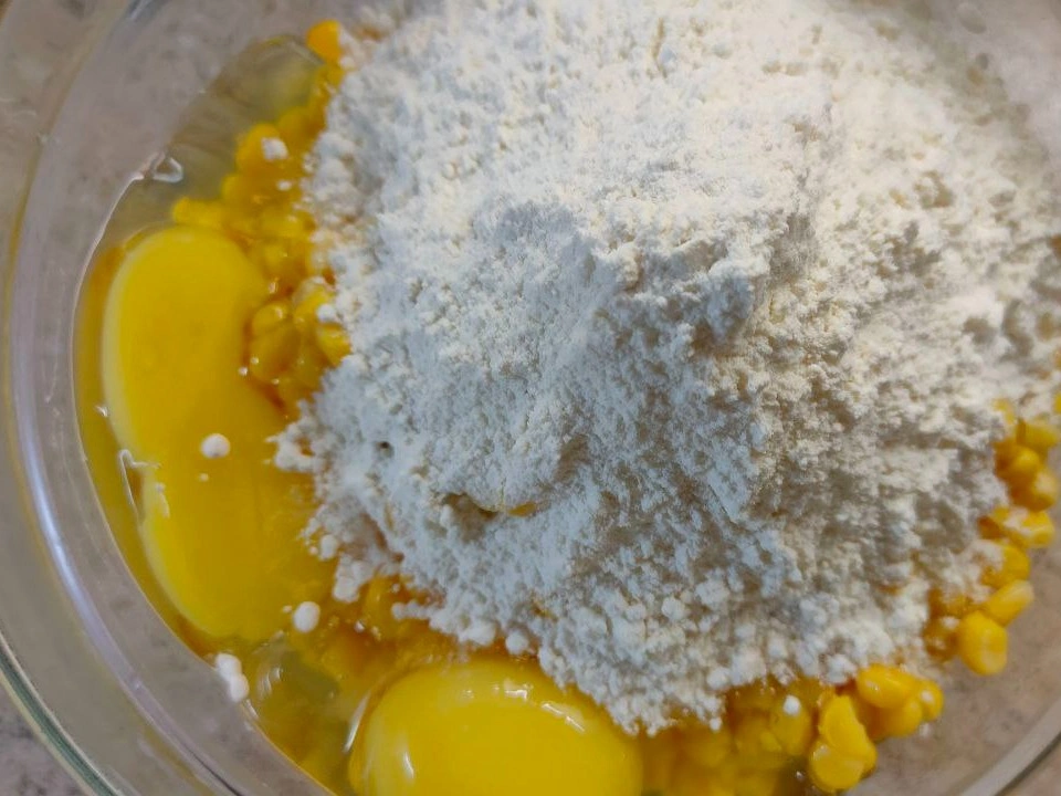 Шаг 5: Кукурузные оладьи