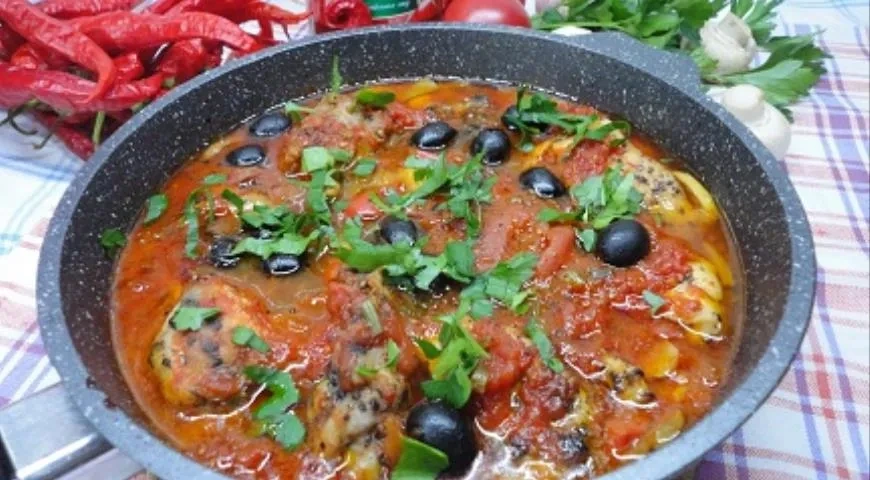 Курица алла каччаторе: шаг 5