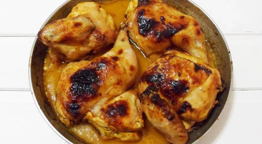 Курица в облепиховом маринаде: шаг 5