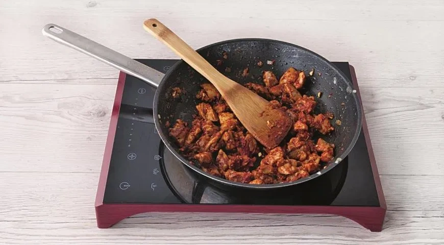 Курица в соусе по-индийски: шаг 5