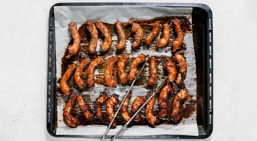 Куриные шейки в духовке: шаг 5