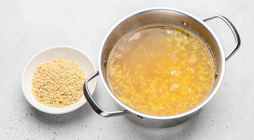 Куриный суп со «звездочками»: шаг 5