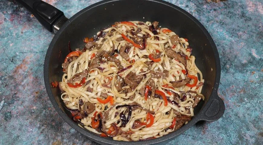 Лапша по-японски: шаг 5