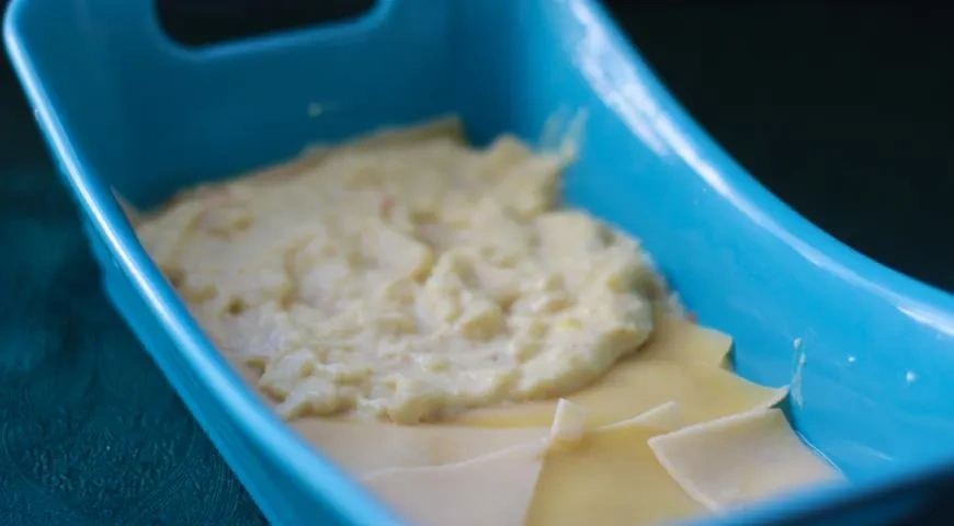 Лазанья рыбная: шаг 5