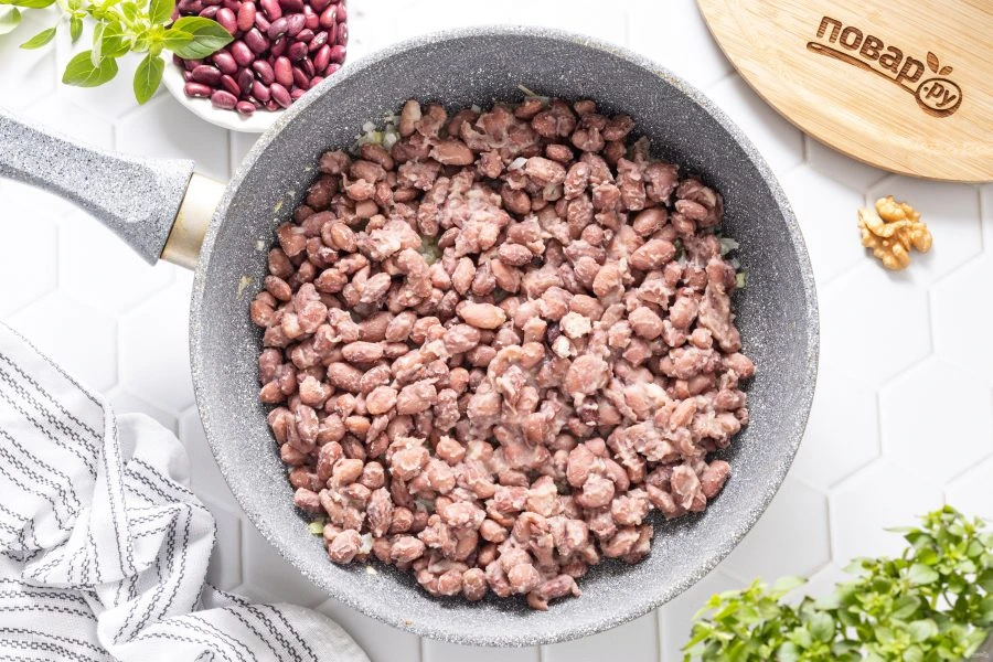 Шаг 5: Лобио из красной фасоли классический рецепт