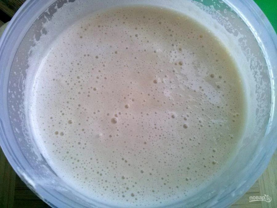 Шаг 5: Манник на молоке