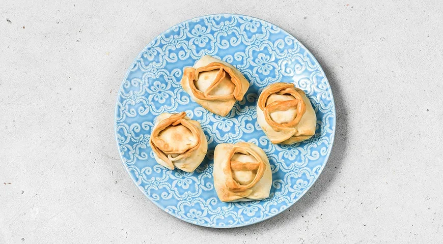 Манты в аэрогриле: шаг 5