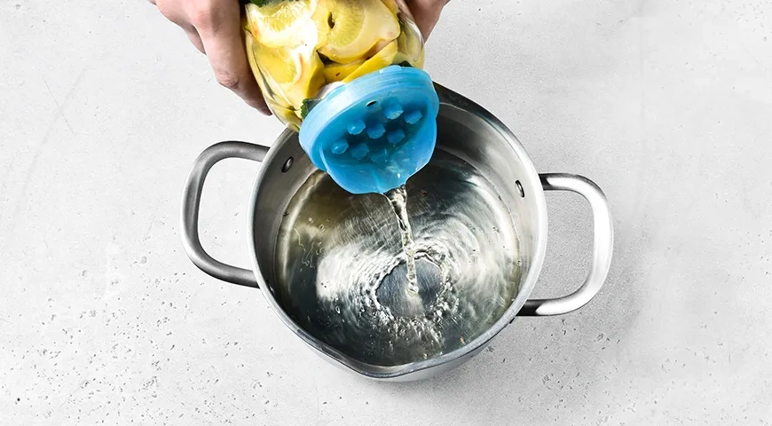 Маринованные патиссоны без стерилизации: шаг 5