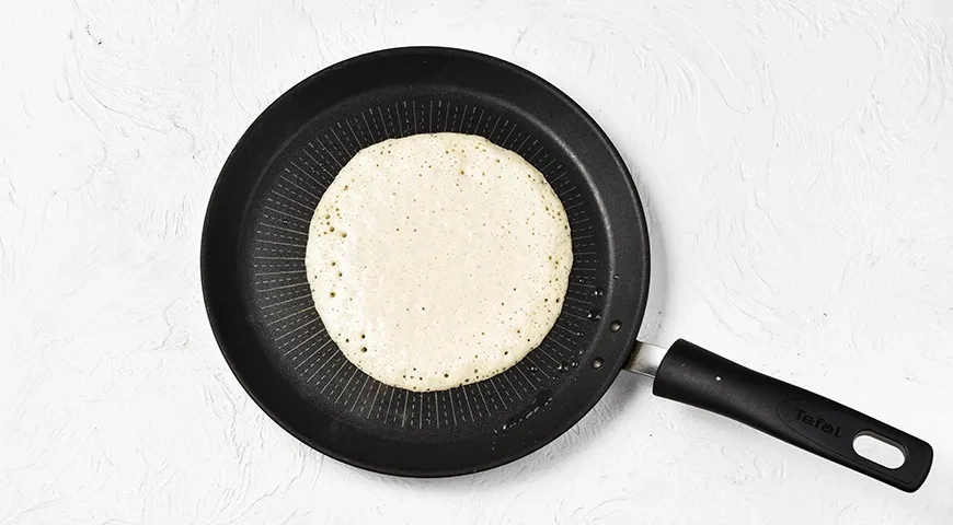 Марокканские блины с манкой: шаг 5