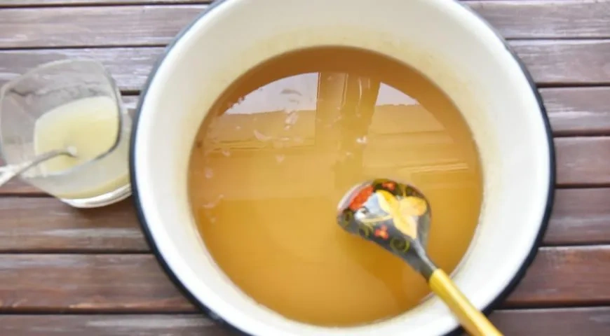 Мед из одуванчиков: шаг 5