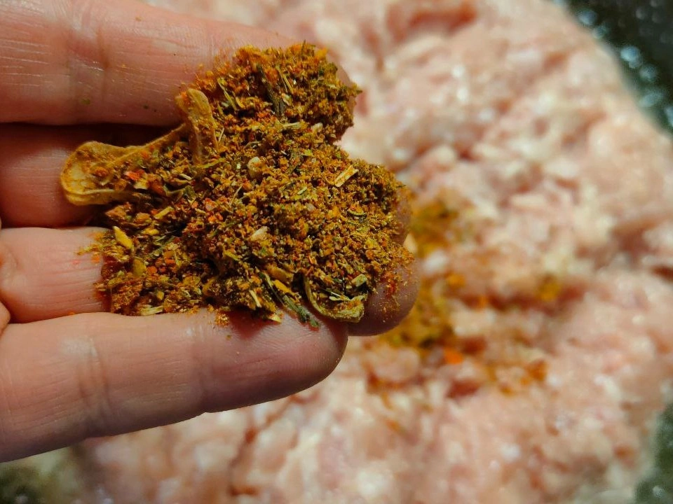 Шаг 5: Мясная начинка для блинов