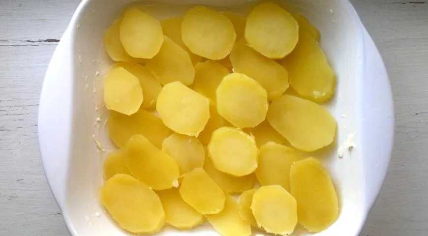 Мясная запеканка с картофелем и помидорами: шаг 5