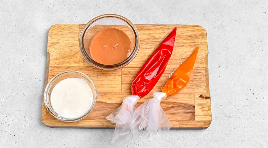 Новогоднее печенье «Конь-огонь»: шаг 5