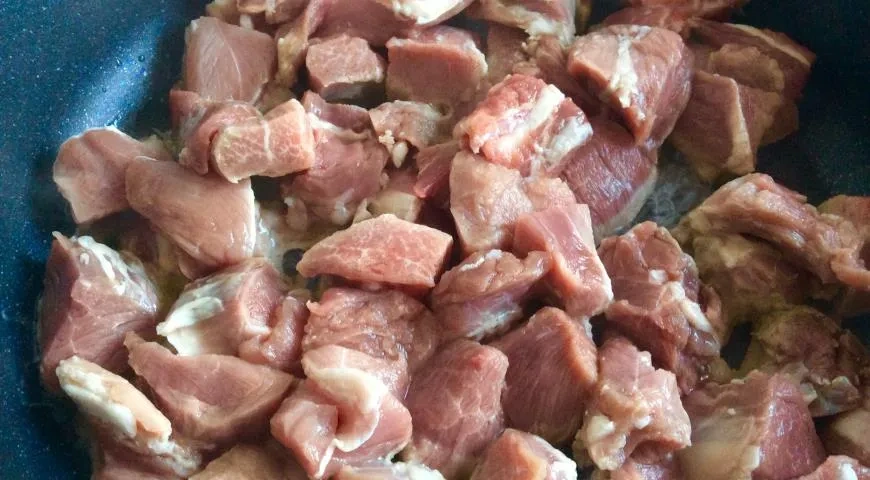 Оджахури из свинины по-грузински: шаг 5