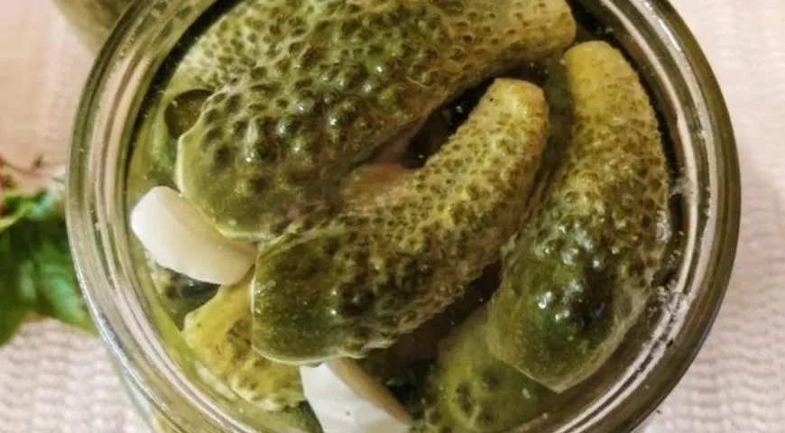 Огурчики по-болгарски: шаг 5