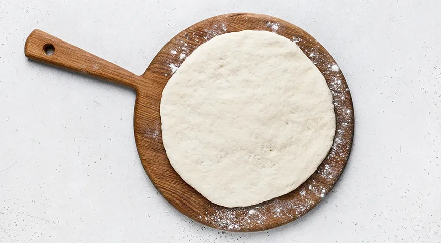 Осетинский пирог с курицей и сыром: шаг 5