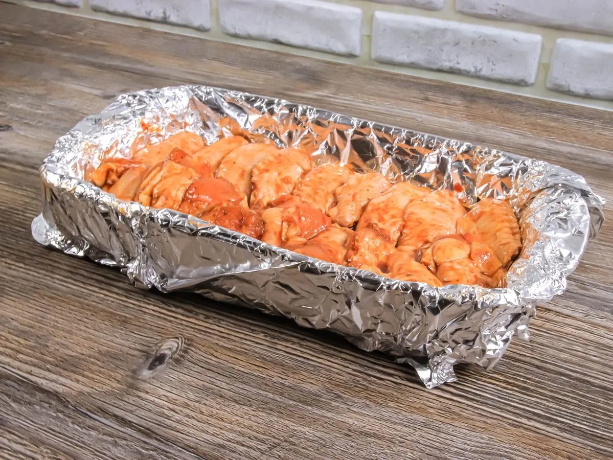 Шаг 5: Острые куриные крылышки в духовке