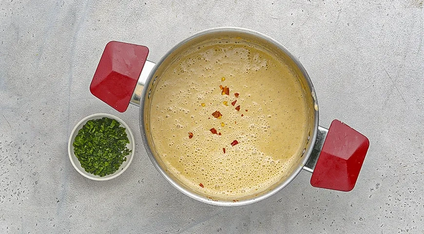 Острый крем-суп из шампиньонов: шаг 5