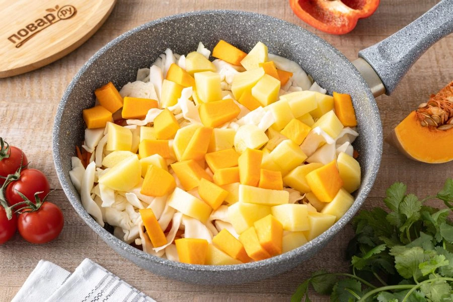 Шаг 5: Овощное рагу подомашнему