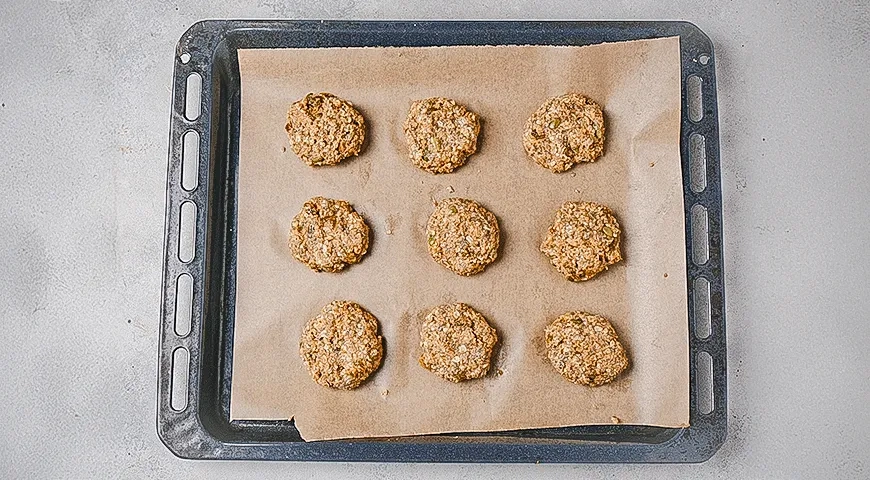 Овсяно-миндальное печенье: шаг 5