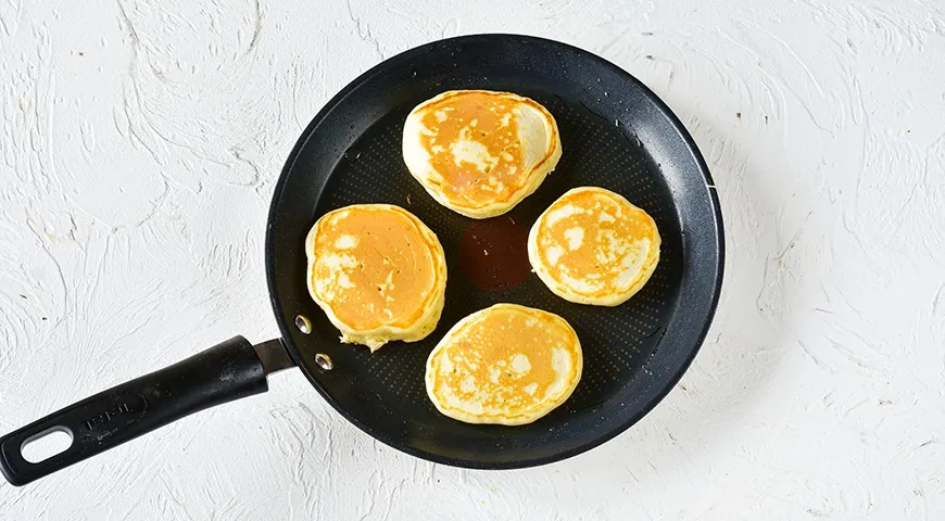 Панкейки с разрыхлителем: шаг 5