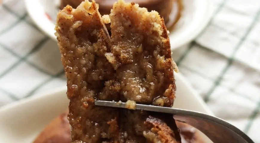 Панкейки с тыквой на миндальном молоке: шаг 5