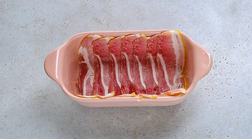 Паштет с фисташками, запеченный в духовке: шаг 5